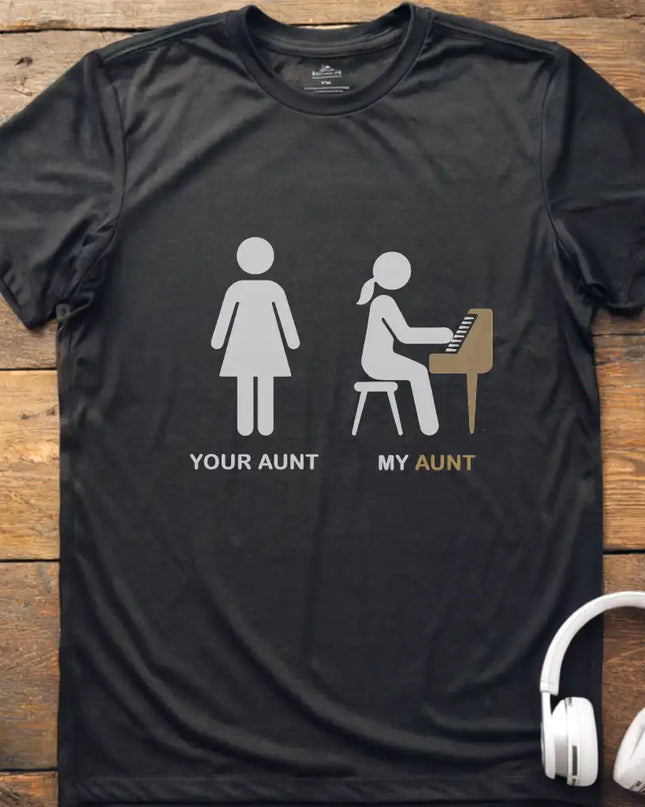 KIDS Aunt Piano T-Shirt