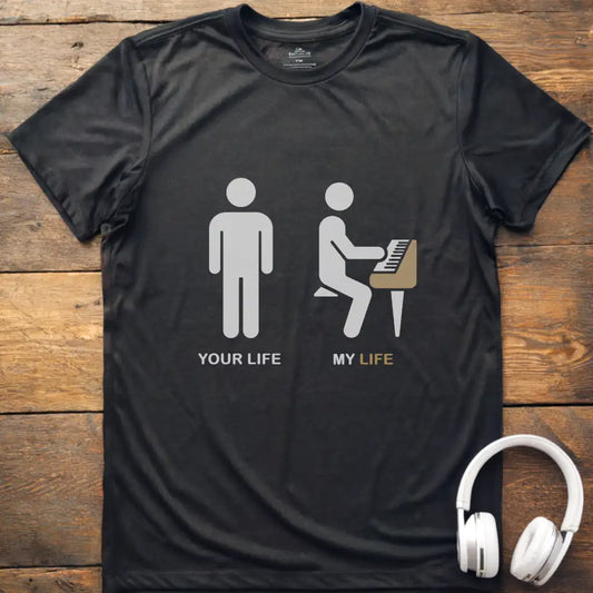 Your Life M Piano T-Shirt