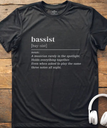 Bassist Dictionary T-Shirt