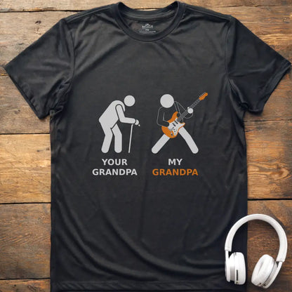 KIDS Grandpa Electric Guitar T-Shirt