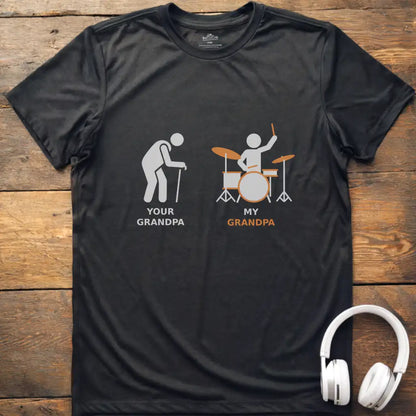 KIDS Grandpa Drum T-Shirt