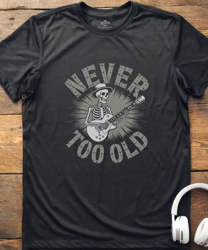 Never Too Old Les Paul T-Shirt