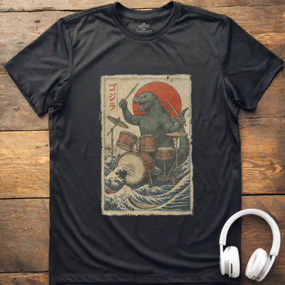 Godzilla Drums T-Shirt
