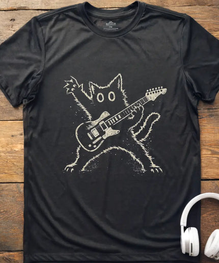 Rock Cat Guitar 2 T-Shirt