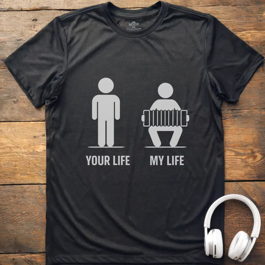 Life Bandoneon Male T-Shirt