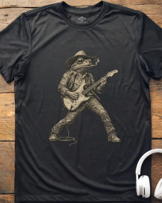 Frog Electric Guitar T-Shirt