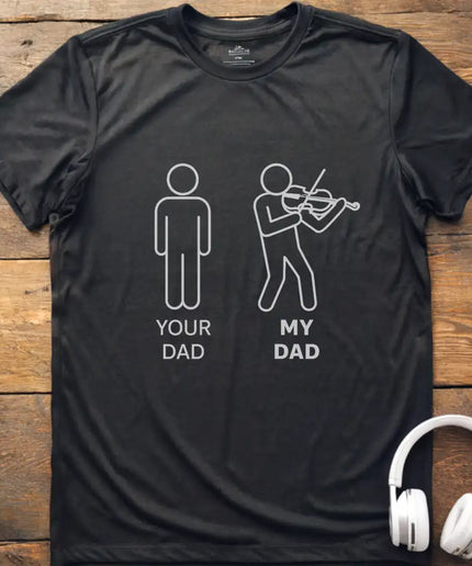 KIDS Dad Violin T-Shirt