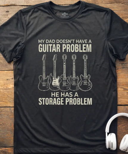 KIDS Guitar Problem Dad T-Shirt
