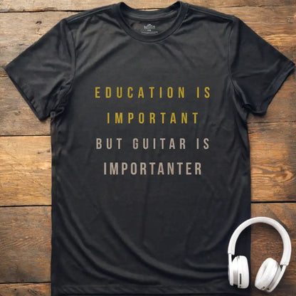Education Guitar T-Shirt