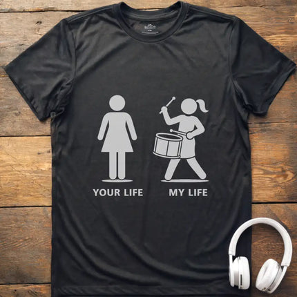 Life Marching Drum Female T-Shirt