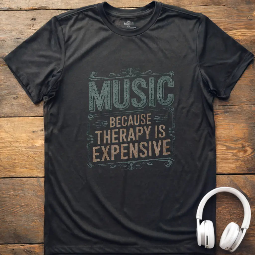 Music Because T-Shirt