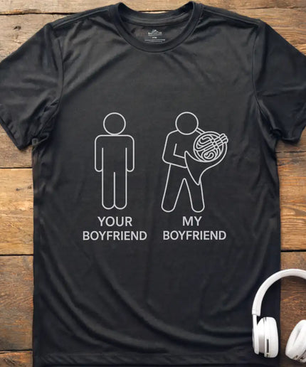 Boyfriend French Horn T-Shirt