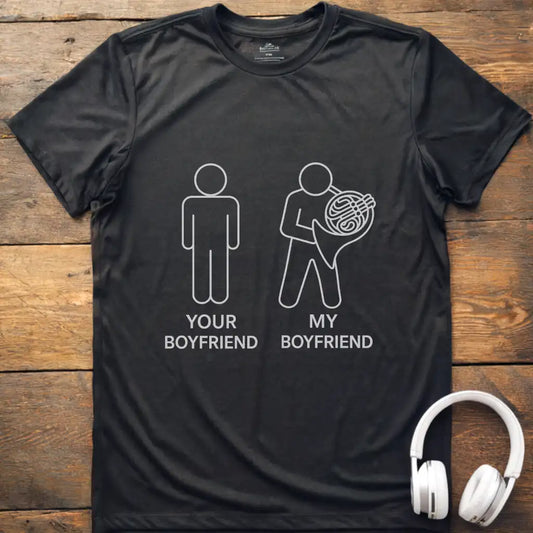 Boyfriend French Horn T-Shirt