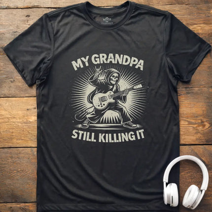 Grandpa Still Guitar T-Shirt