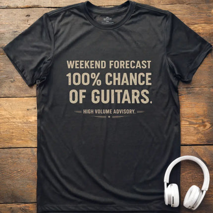 Weather Forecast Guitars T-Shirt