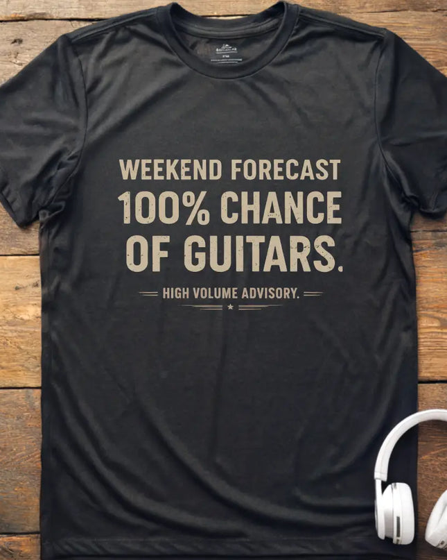 Weather Forecast Guitars T-Shirt