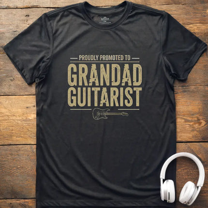 Promoted Grandad Guitarist T-Shirt