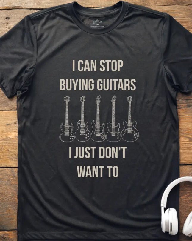 I Can Stop Guitar T-Shirt