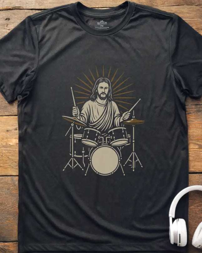 Jesus Drums T-Shirt