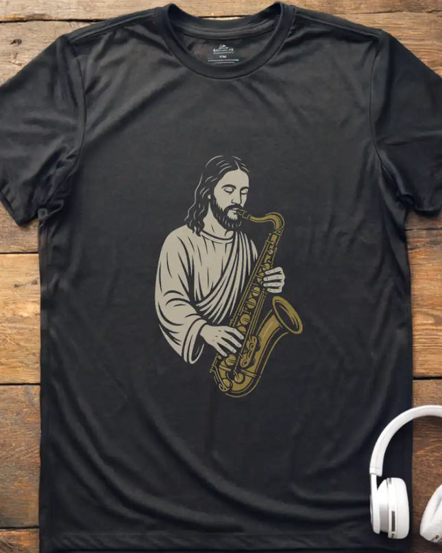 Jesus Sax T-Shirt