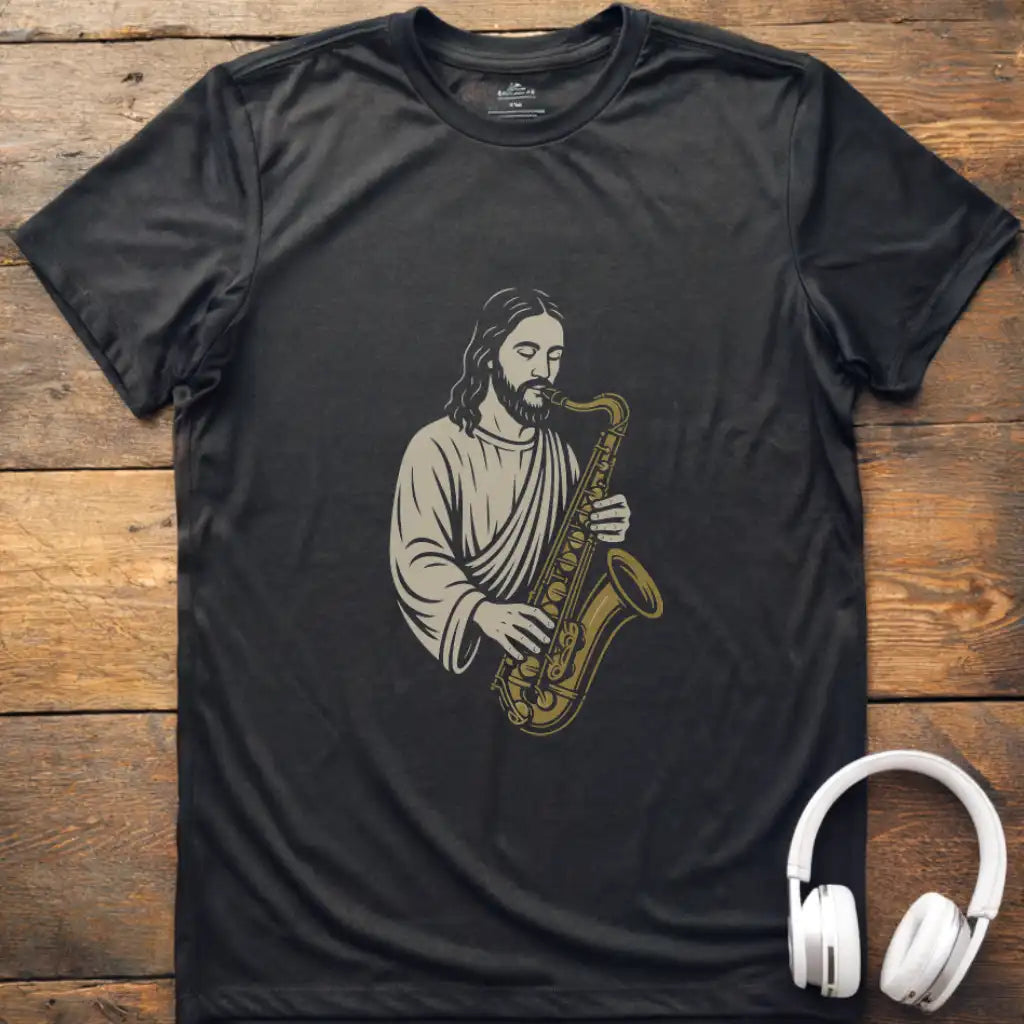 Jesus Sax T-Shirt