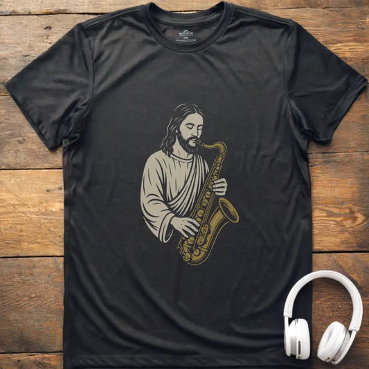 Jesus Sax T-Shirt