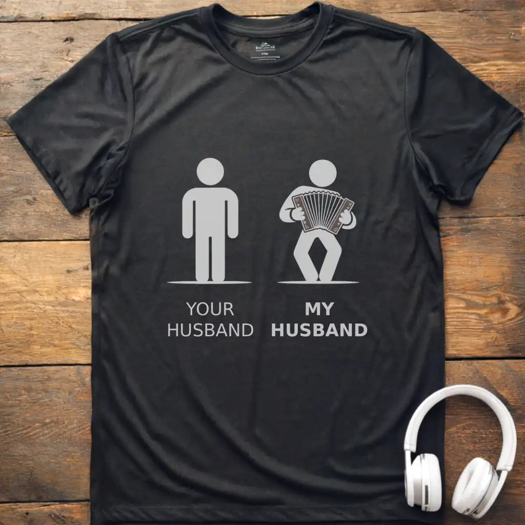Husband Accordion T-Shirt