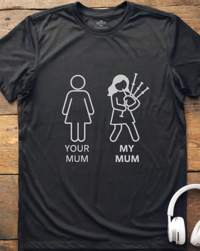 KIDS Mum Bagpipes T-Shirt