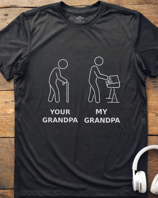 Grandpa Keyboard T-Shirt