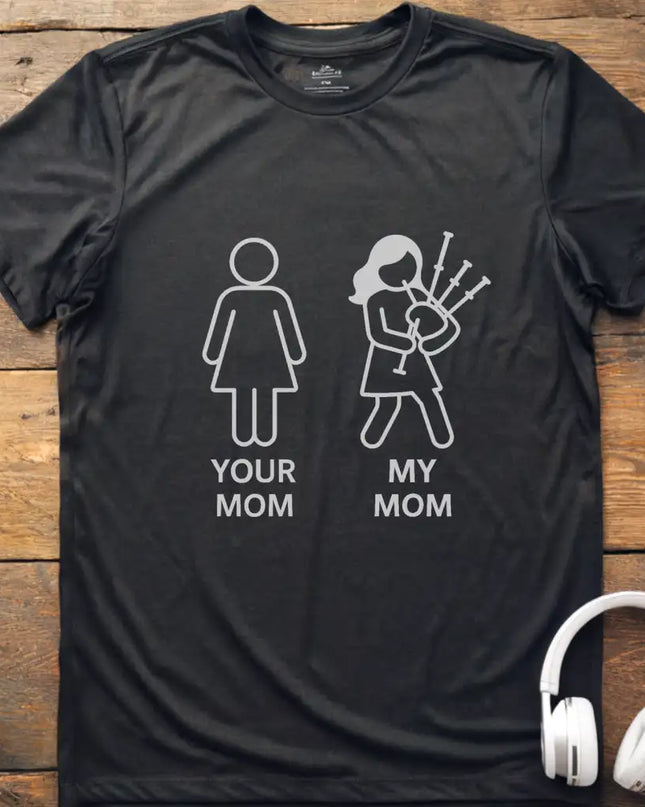 KIDS Mom Bagpipes T-Shirt