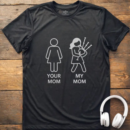 KIDS Mom Bagpipes T-Shirt