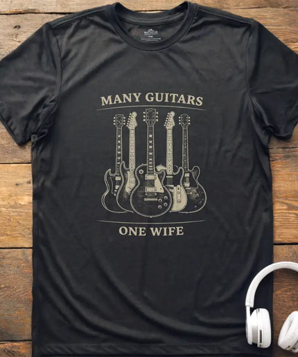 Many Guitars Vintage T-Shirt