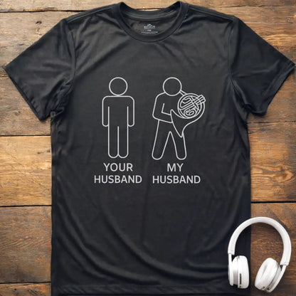 Husband French Horn T-Shirt