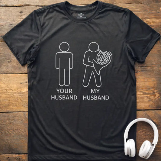 Husband French Horn T-Shirt