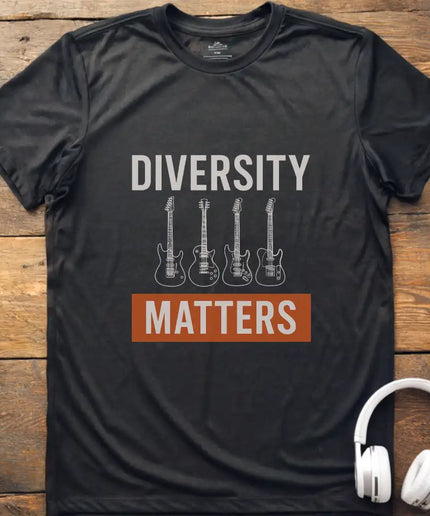 Diversity Matters Guitar T-Shirt