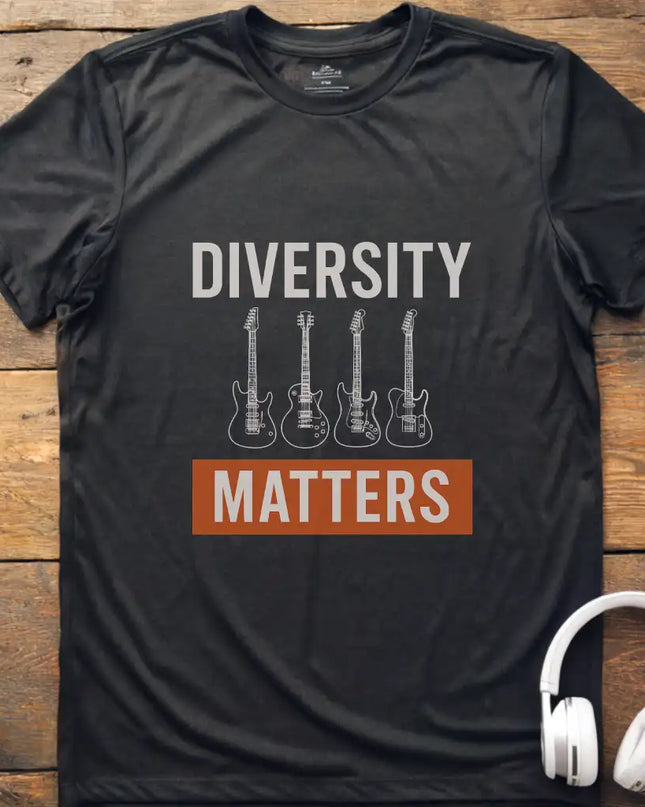 Diversity Matters Guitar T-Shirt