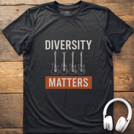 Diversity Matters Guitar T-Shirt