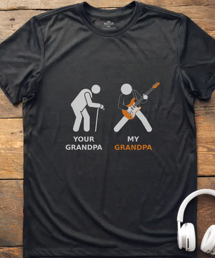 Grandpa Electric Guitar T-Shirt