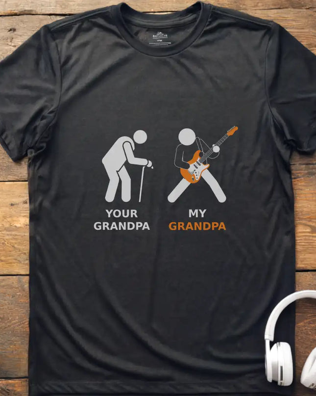 Grandpa Electric Guitar T-Shirt