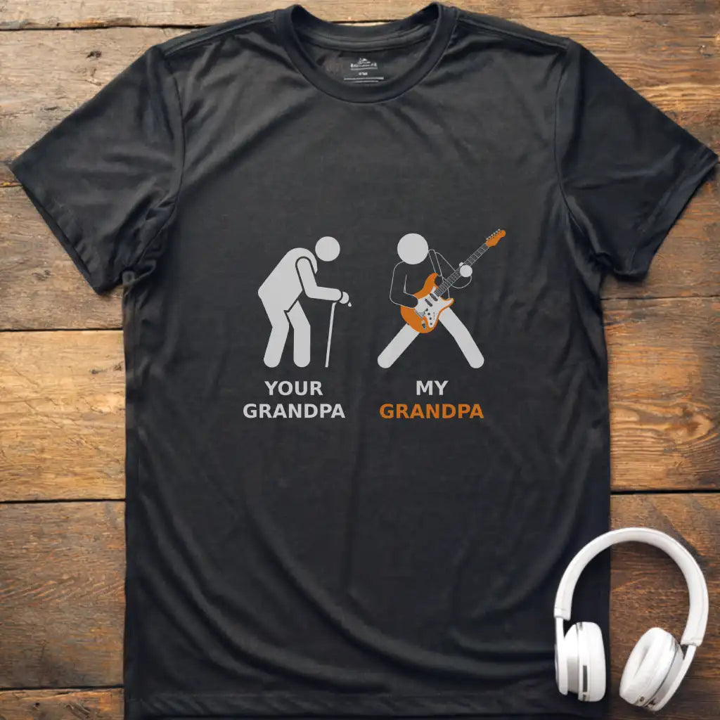 Grandpa Electric Guitar T-Shirt