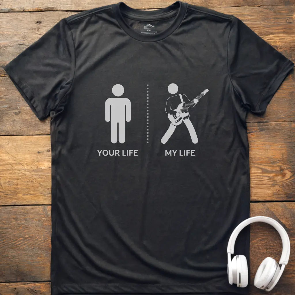 Life Guitar Male T-shirt