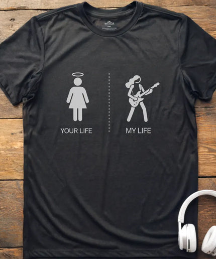 Life Guitar Female 1 T-shirt