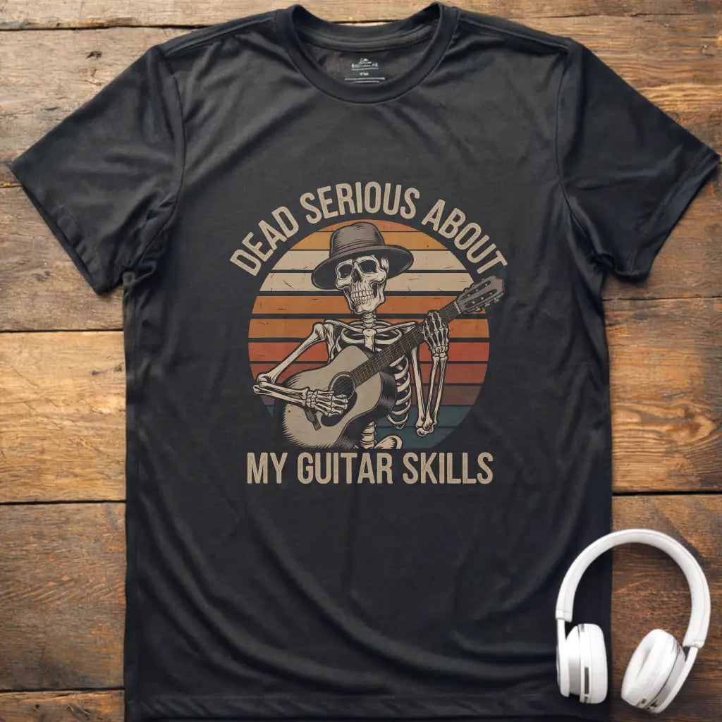 Dead Serious Gitarre T-Shirt