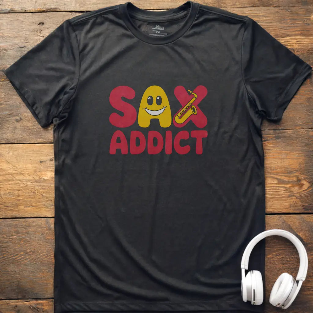 Sax Addict Red T-Shirt