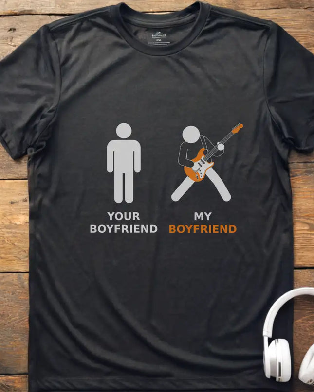Boyfriend Electric Guitar T-Shirt