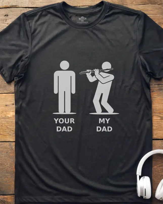 KIDS Dad Flute T-Shirt