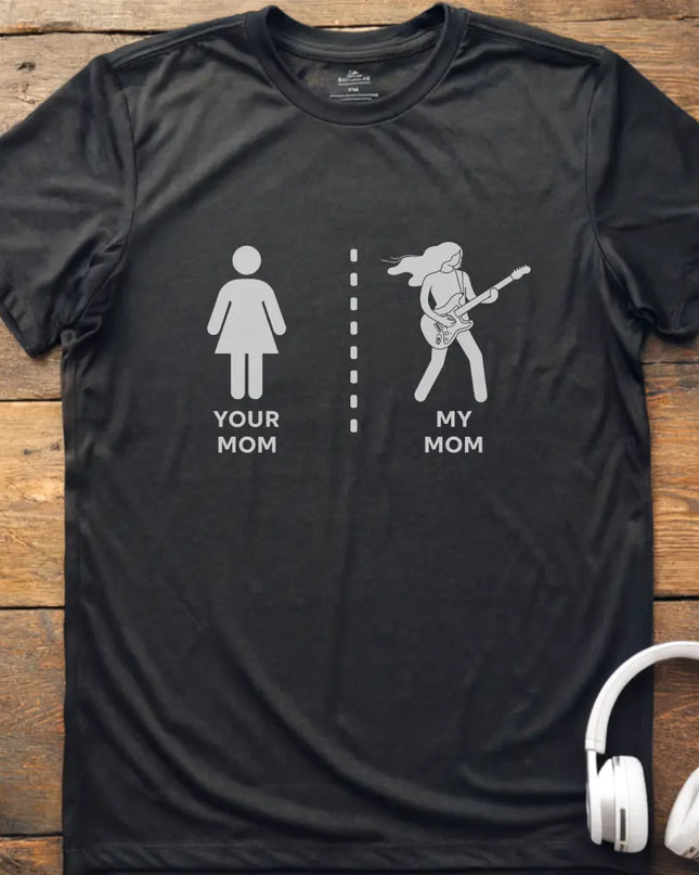 My Mom Guitar T-shirt
