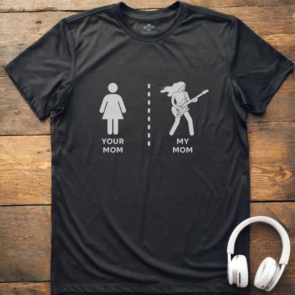 My Mom Guitar T-shirt