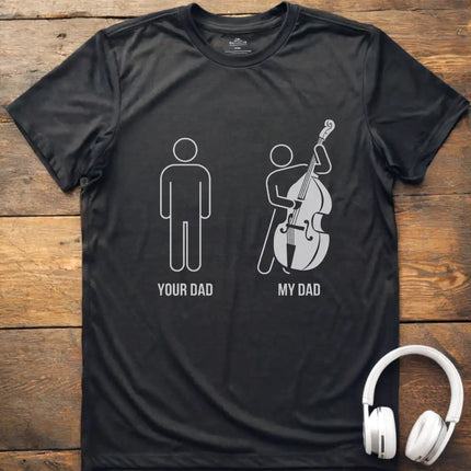 KIDS Dad Double Bass T-Shirt