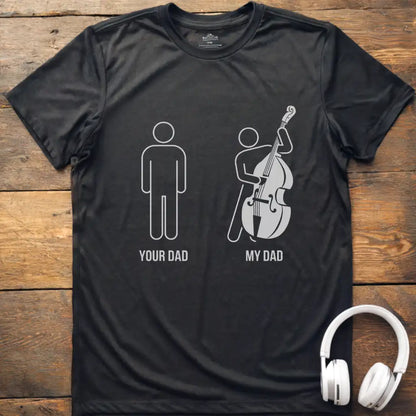 KIDS Dad Double Bass T-Shirt